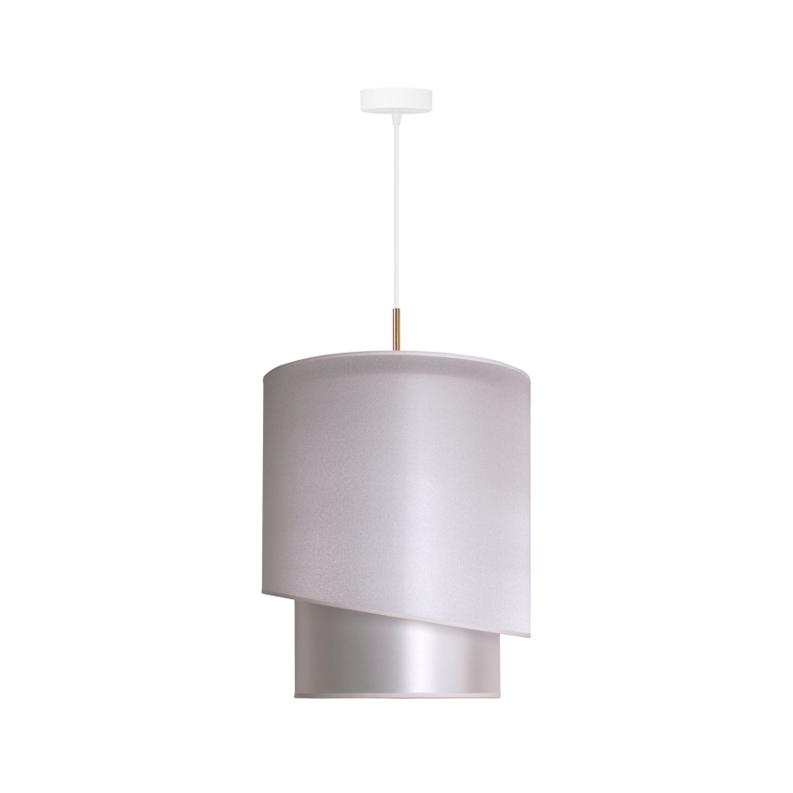 Duolla - Chandelier on a string PARIS 1xE27/15W/230V d. 40 cm silver/gold