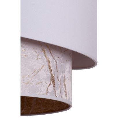 Duolla - Chandelier on a string PARIS 1xE27/15W/230V d. 40 cm white/beige
