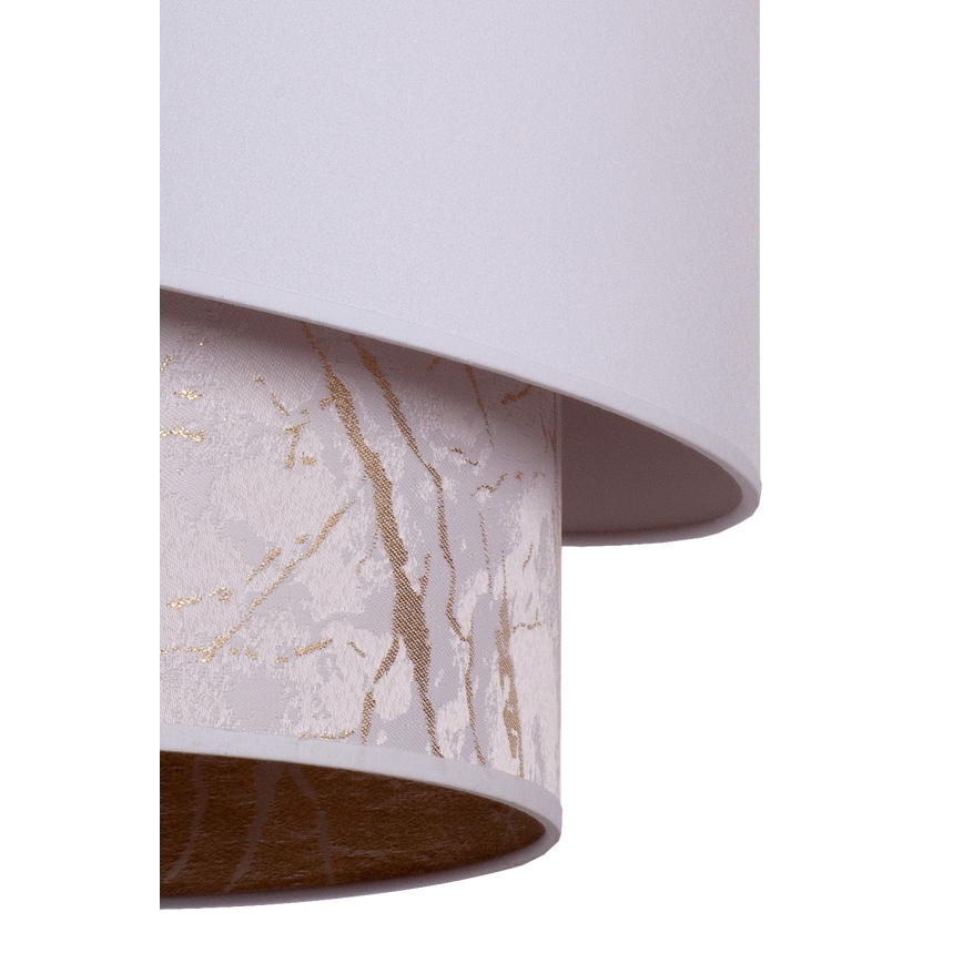 Duolla - Chandelier on a string PARIS 1xE27/15W/230V d. 40 cm white/beige