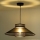 Duolla - Chandelier on a string RIO SHINY 1xE27/15W/230V d. 45 cm black/copper