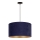 Duolla - Chandelier on a string ROLLER 1xE27/15W/230V d. 40 cm blue/gold
