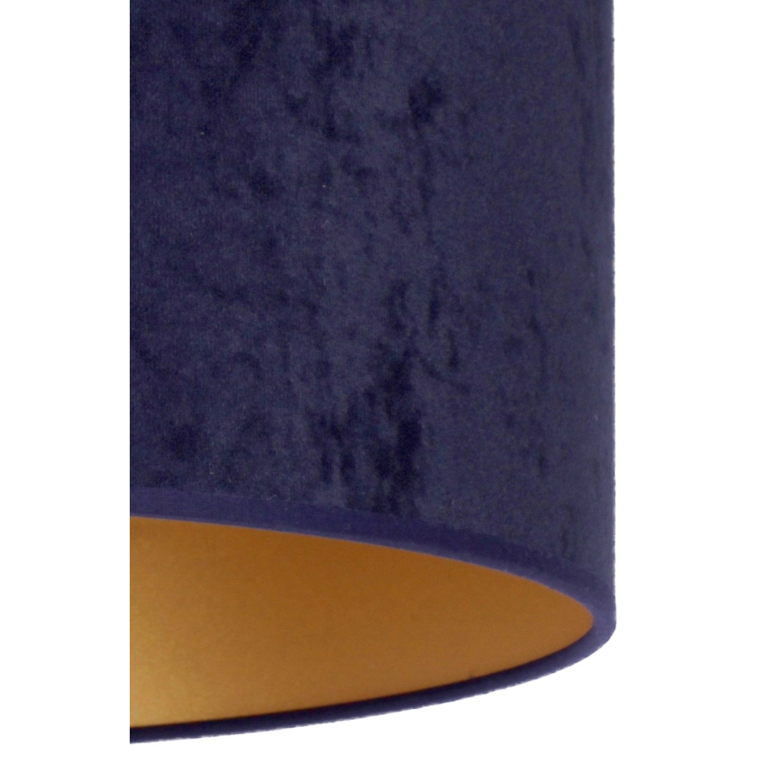 Duolla - Chandelier on a string ROLLER 1xE27/15W/230V d. 40 cm blue/gold