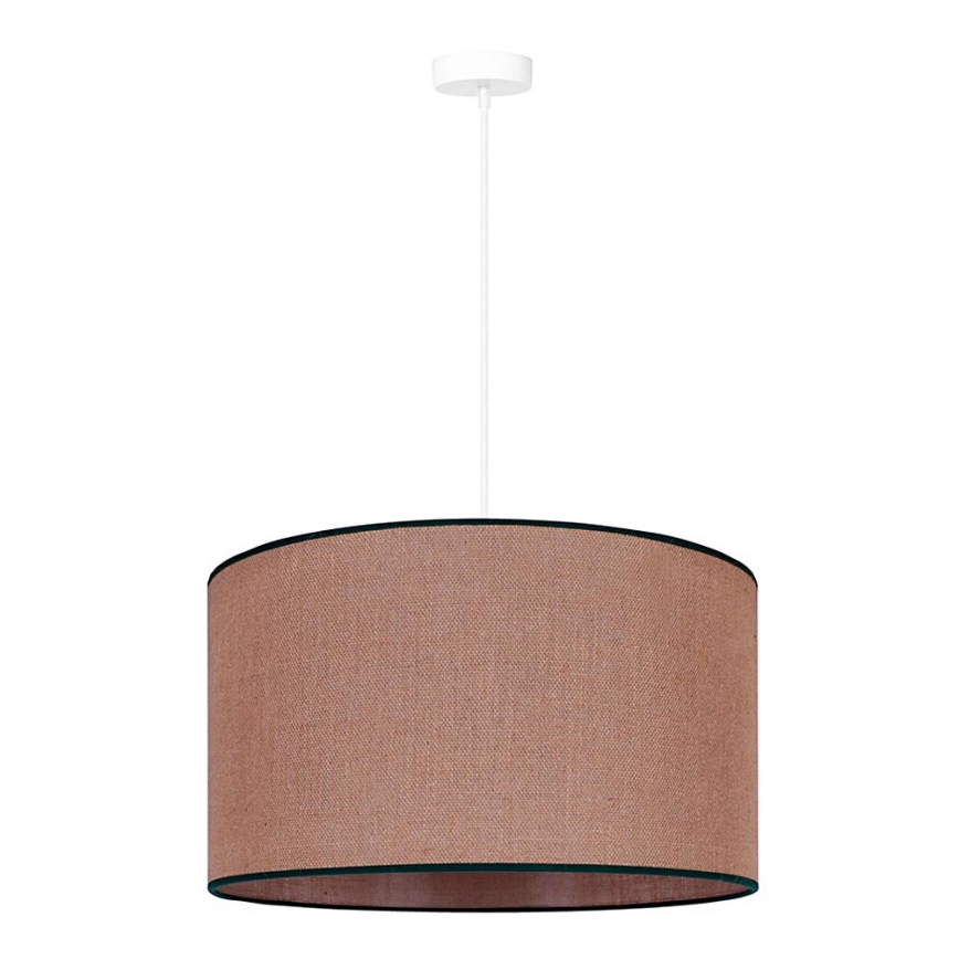 Duolla - Chandelier on a string ROLLER 1xE27/15W/230V d. 40 cm brown/black