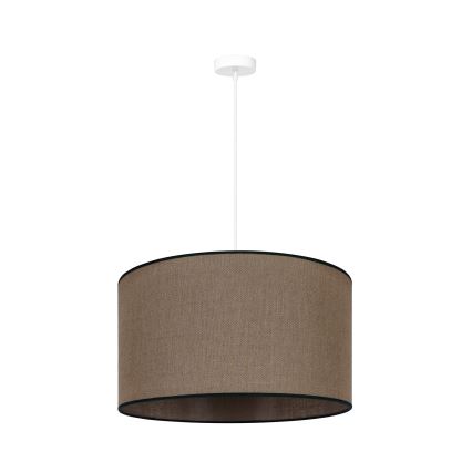 Duolla - Chandelier on a string ROLLER 1xE27/15W/230V d. 40 cm brown/black