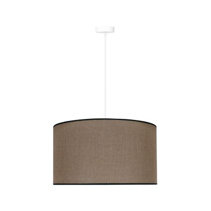 Duolla - Chandelier on a string ROLLER 1xE27/15W/230V d. 40 cm brown/black