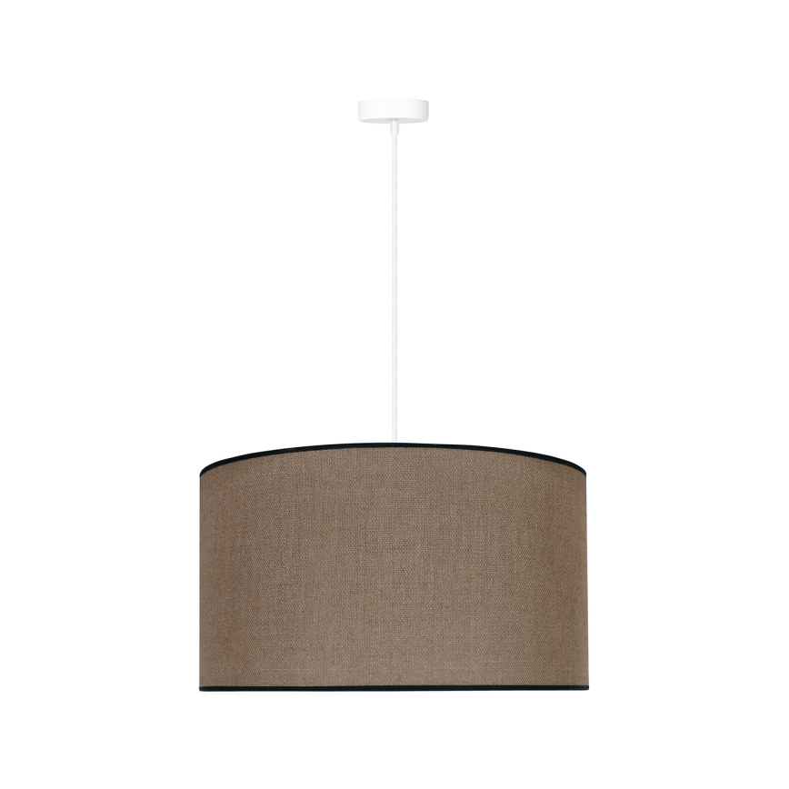 Duolla - Chandelier on a string ROLLER 1xE27/15W/230V d. 40 cm brown/black