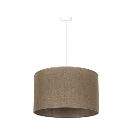 Duolla - Chandelier on a string ROLLER 1xE27/15W/230V d. 40 cm brown