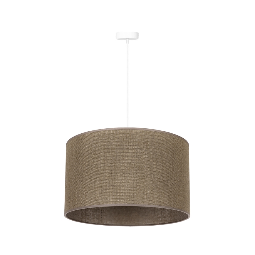 Duolla - Chandelier on a string ROLLER 1xE27/15W/230V d. 40 cm brown