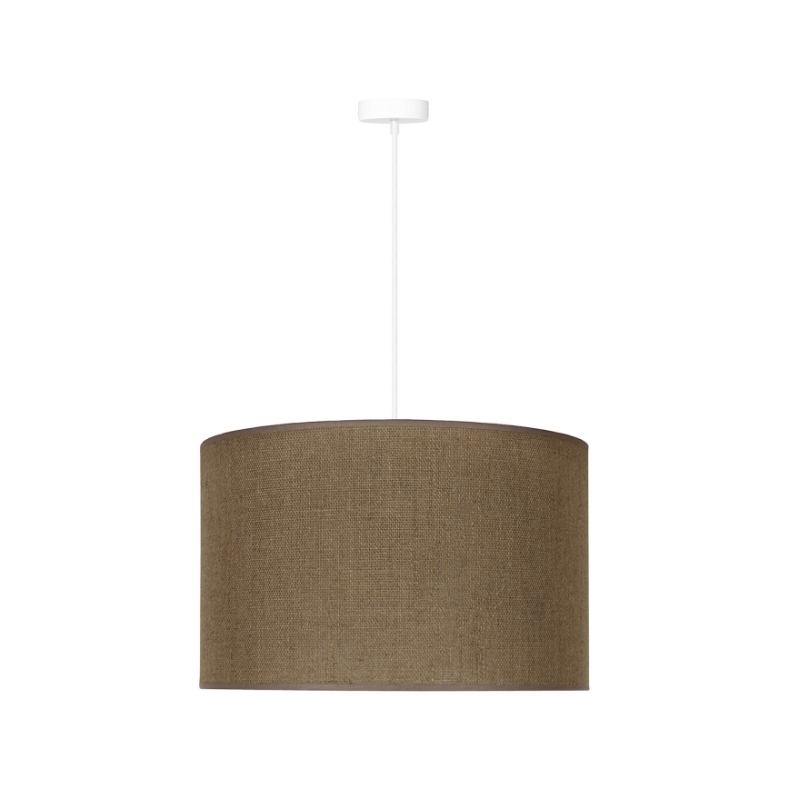 Duolla - Chandelier on a string ROLLER 1xE27/15W/230V d. 40 cm brown