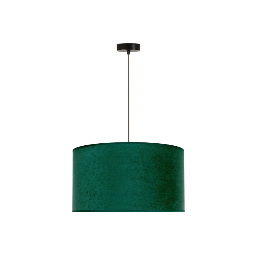 Duolla - Chandelier on a string ROLLER 1xE27/15W/230V d. 40 cm dark green/gold