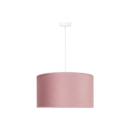 Duolla - Chandelier on a string ROLLER 1xE27/15W/230V d. 40 cm pink/gold