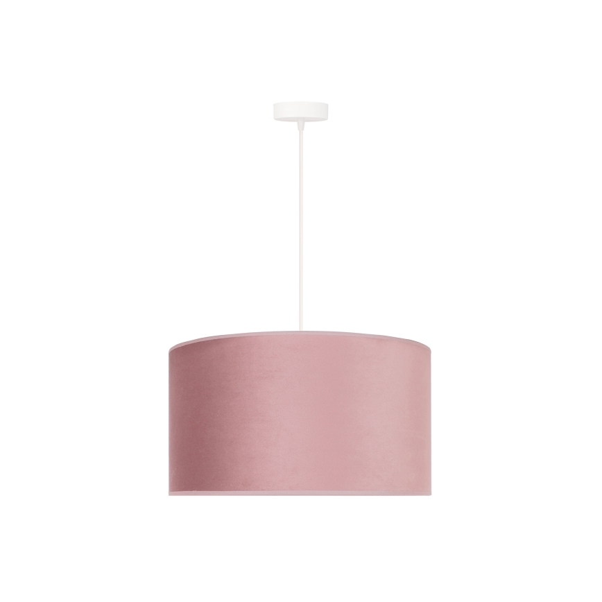 Duolla - Chandelier on a string ROLLER 1xE27/15W/230V d. 40 cm pink/gold