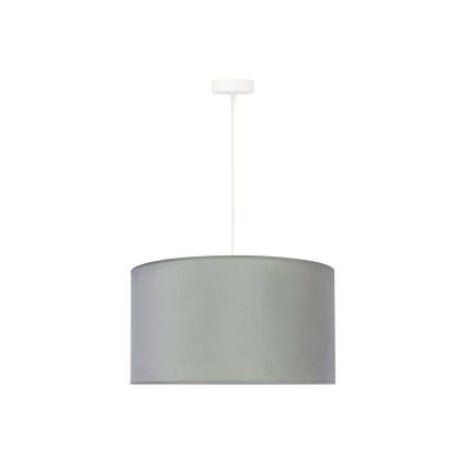Duolla - Chandelier on a string ROLLER 1xE27/15W/230V light d. 40 cm green/gold