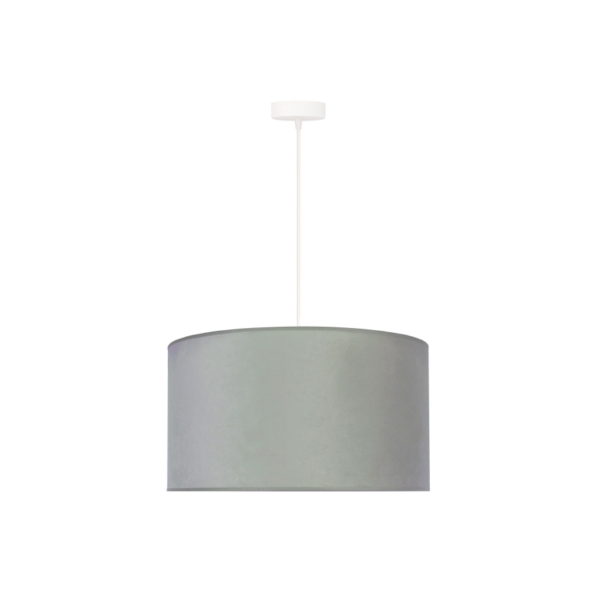 Duolla - Chandelier on a string ROLLER 1xE27/15W/230V light d. 40 cm green/gold