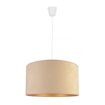 Duolla - Chandelier on a string ROLLER 1xE27/40W/230V d. 40 cm beige