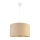 Duolla - Chandelier on a string ROLLER 1xE27/40W/230V d. 40 cm beige