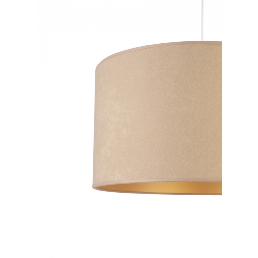 Duolla - Chandelier on a string ROLLER 1xE27/40W/230V d. 40 cm beige