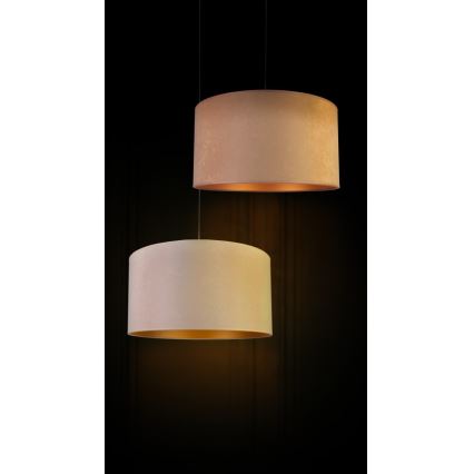 Duolla - Chandelier on a string ROLLER 1xE27/40W/230V d. 40 cm beige