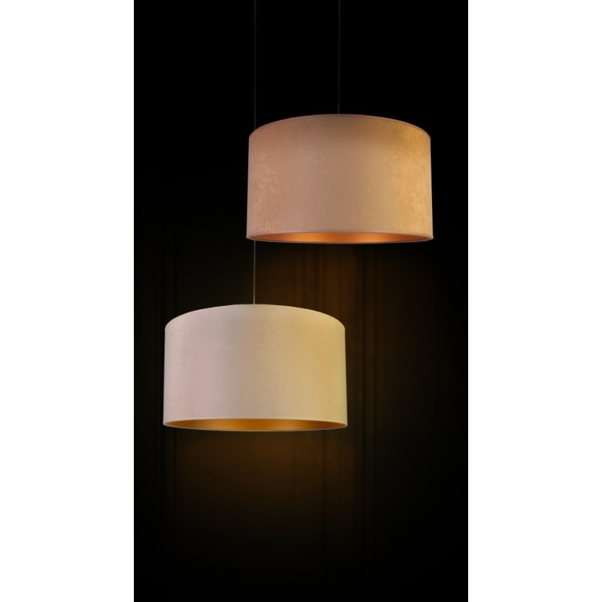 Duolla - Chandelier on a string ROLLER 1xE27/40W/230V d. 40 cm beige