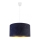 Duolla - Chandelier on a string ROLLER 1xE27/40W/230V d. 40 cm blue