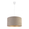 Duolla - Chandelier on a string ROLLER 1xE27/40W/230V d. 40 cm grey