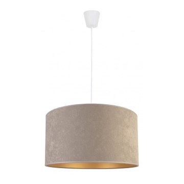 Duolla - Chandelier on a string ROLLER 1xE27/40W/230V d. 40 cm grey