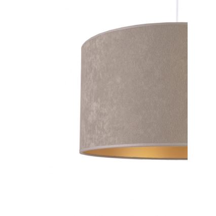 Duolla - Chandelier on a string ROLLER 1xE27/40W/230V d. 40 cm grey