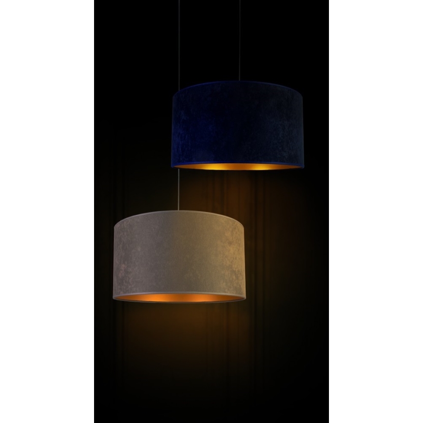 Duolla - Chandelier on a string ROLLER 1xE27/40W/230V d. 40 cm grey