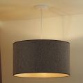 Duolla - Chandelier on a string ROLLER ECO RECYCLING 1xE27/15W/230V d. 45 cm brown