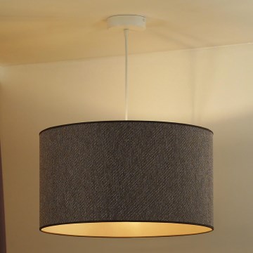 Duolla - Chandelier on a string ROLLER ECO RECYCLING 1xE27/15W/230V d. 45 cm brown