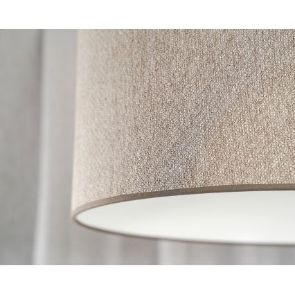 Duolla - Chandelier on a string ROLLER ECO RECYCLING 1xE27/15W/230V d. 45 cm brown