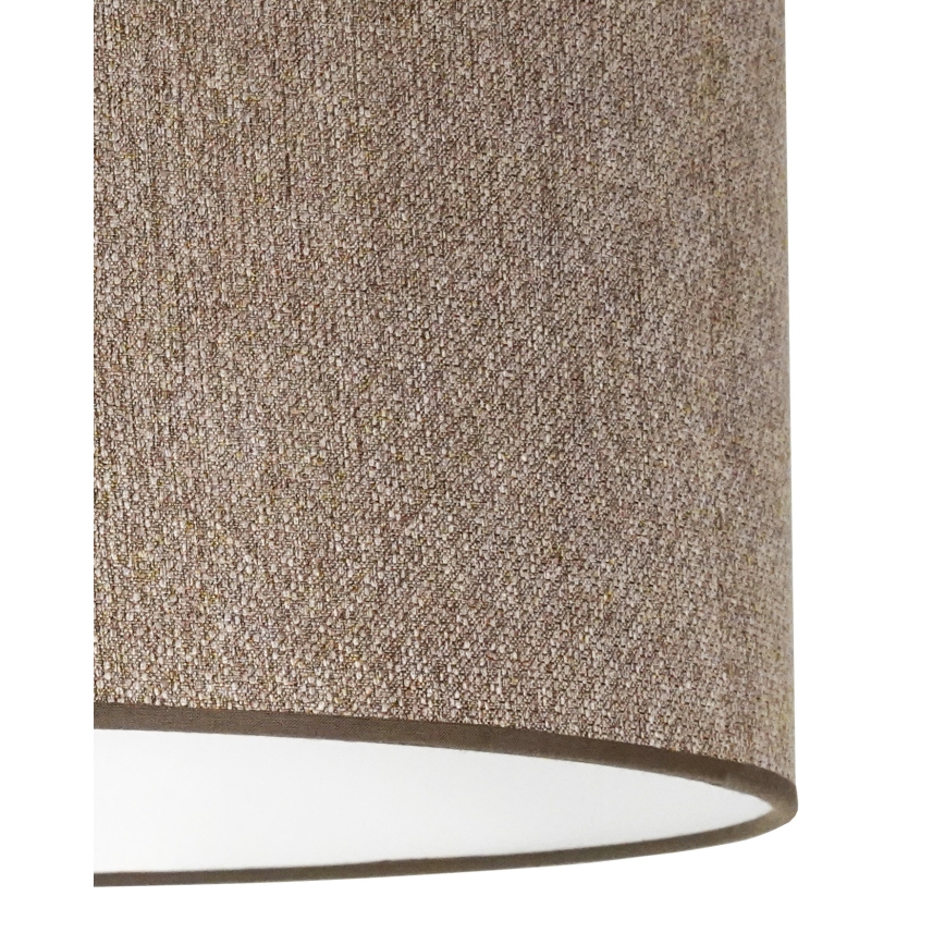 Duolla - Chandelier on a string ROLLER ECO RECYCLING 1xE27/15W/230V d. 45 cm brown