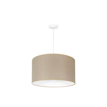 Duolla - Chandelier on a string ROLLER ECO RECYCLING 1xE27/15W/230V d. 45 cm creamy
