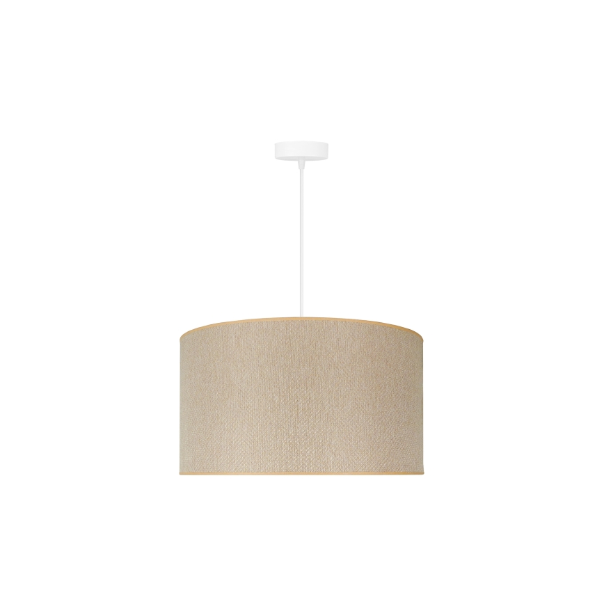 Duolla - Chandelier on a string ROLLER ECO RECYCLING 1xE27/15W/230V d. 45 cm creamy