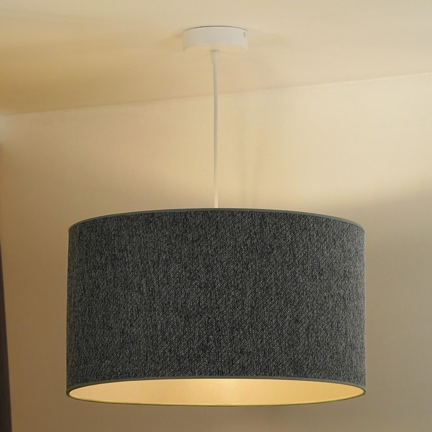 Duolla - Chandelier on a string ROLLER ECO RECYCLING 1xE27/15W/230V d. 45 cm green