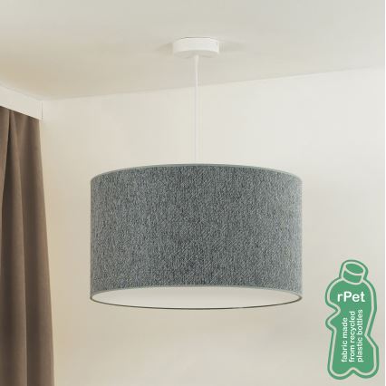 Duolla - Chandelier on a string ROLLER ECO RECYCLING 1xE27/15W/230V d. 45 cm green