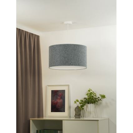 Duolla - Chandelier on a string ROLLER ECO RECYCLING 1xE27/15W/230V d. 45 cm green