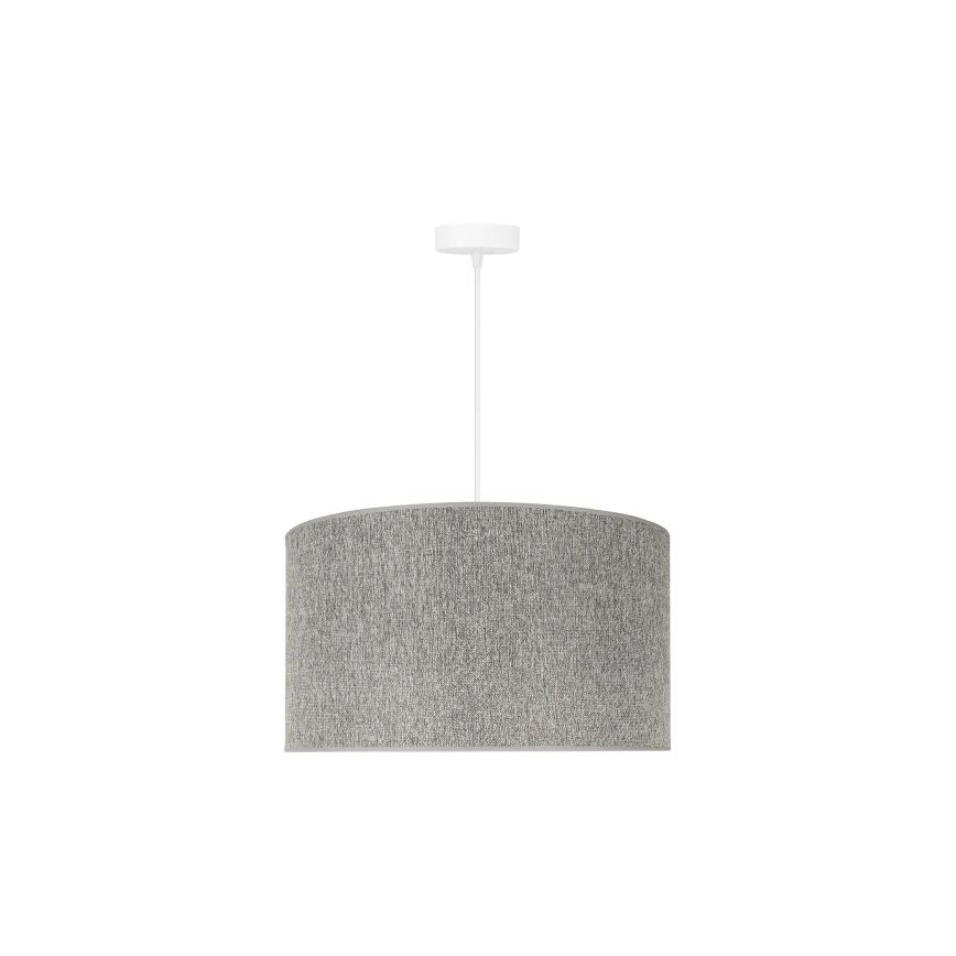 Duolla - Chandelier on a string ROLLER ECO RECYCLING 1xE27/15W/230V d. 45 cm grey