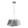 Duolla - Chandelier on a string ROSSA 3xE27/40W/230V anthracite/grey