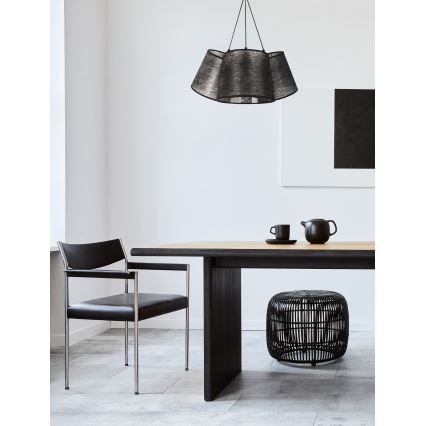Duolla - Chandelier on a string ROSSA 3xE27/40W/230V black