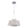 Duolla - Chandelier on a string ROSSA 3xE27/40W/230V light grey