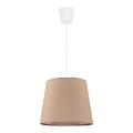 Duolla - Chandelier on a string SOLO 1xE27/40W/230V d. 24 cm beige