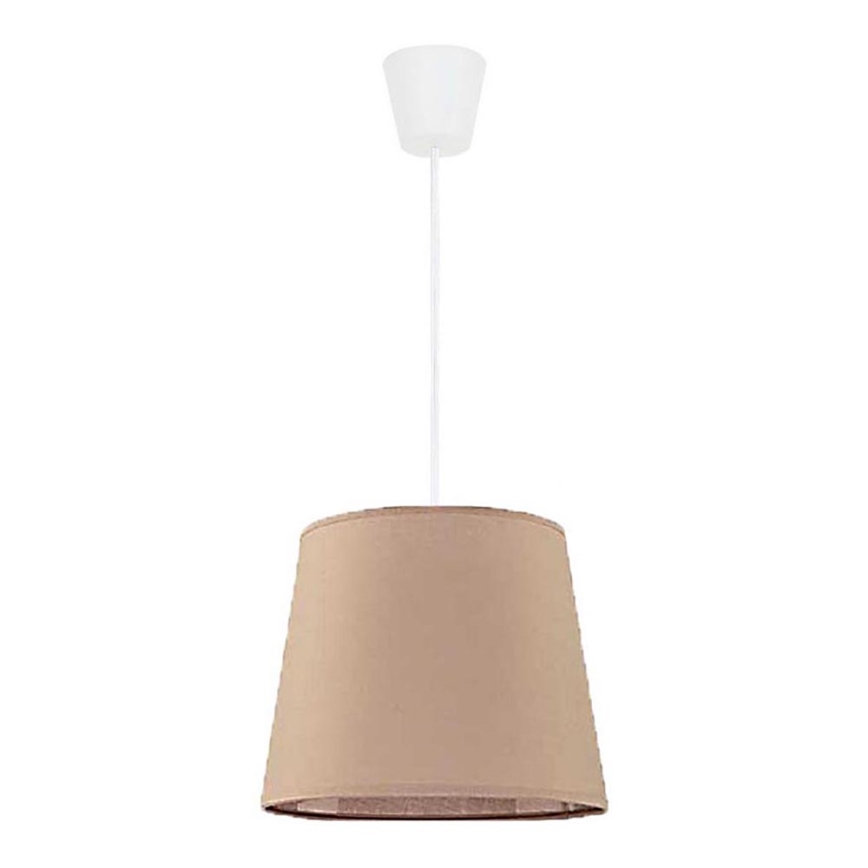 Duolla - Chandelier on a string SOLO 1xE27/40W/230V d. 24 cm beige