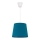 Duolla - Chandelier on a string SOLO 1xE27/40W/230V d. 24 cm blue