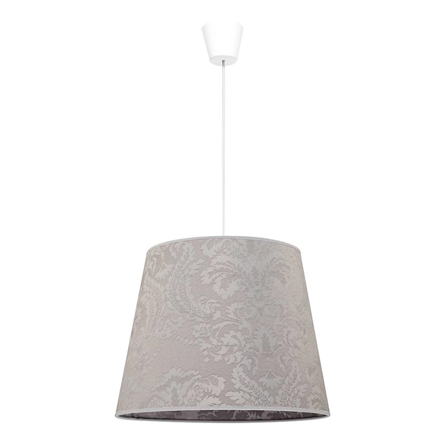 Duolla - Chandelier on a string SOPRANO 1xE27/40W/230V d. 38 cm silver