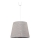 Duolla - Chandelier on a string SOPRANO 1xE27/40W/230V d. 38 cm silver
