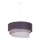 Duolla - Chandelier on a string TRIO 1xE27/15W/230V d. 45 cm anthracite/grey/white