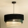 Duolla - Chandelier on a string TRIO 1xE27/15W/230V d. 45 cm black/green/white