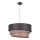 Duolla - Chandelier on a string TRIO 1xE27/40W/230V d. 45 cm anthracite/grey/brown