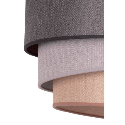 Duolla - Chandelier on a string TRIO 1xE27/40W/230V d. 45 cm anthracite/grey/brown